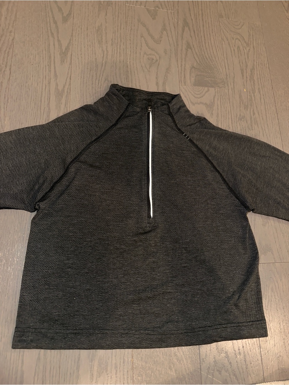 Lululemon Women’s Heathered Charcoal Half Zip Pullover Jacket XS